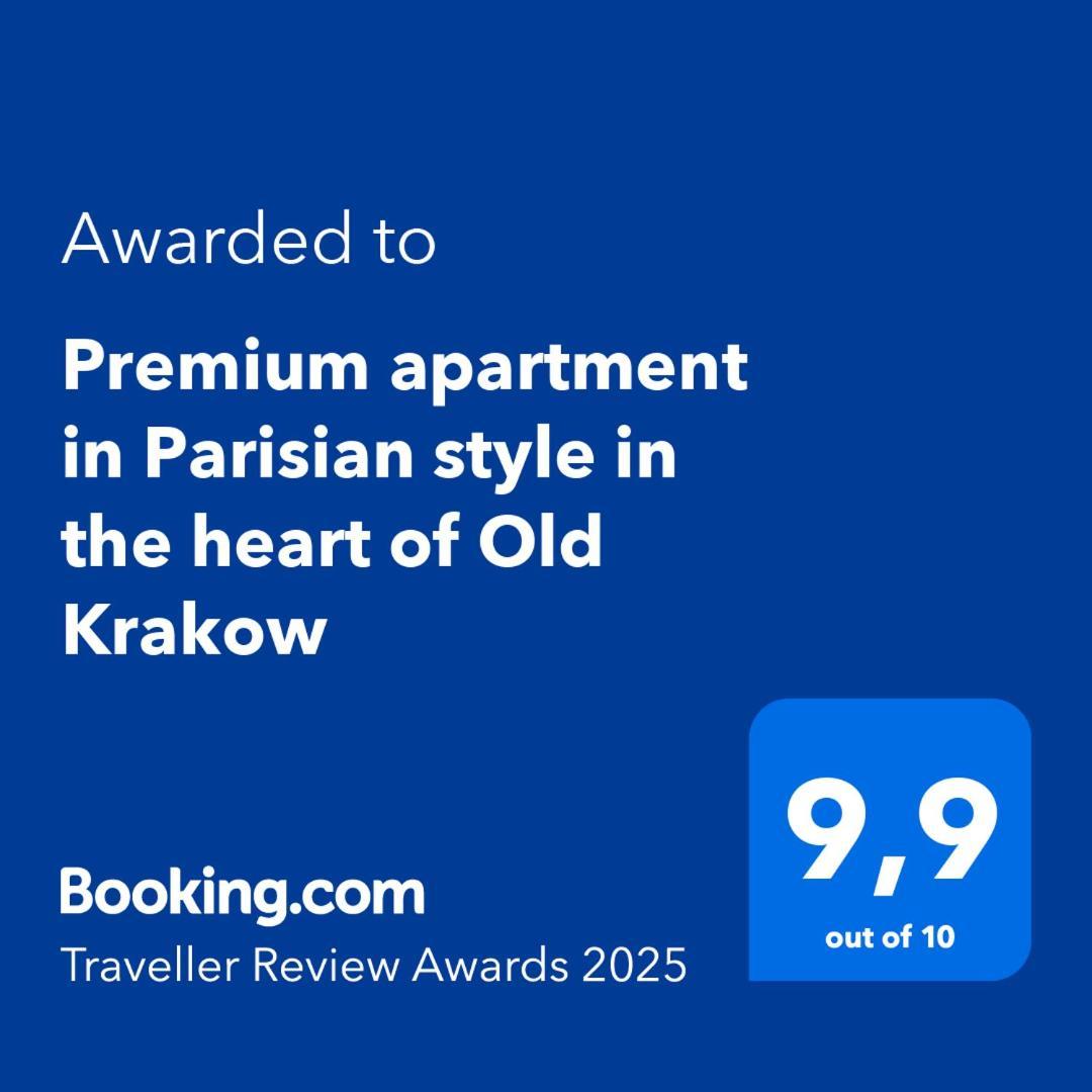 Premium Apartment In Parisian Style In The Heart Of Old Krakow Cracóvia Exterior foto